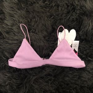SOFxLOLLI dandy bikini top in Sherbert